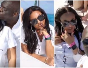 Sammie Okposo vacations with wife in Mexico despite infidelity drama.