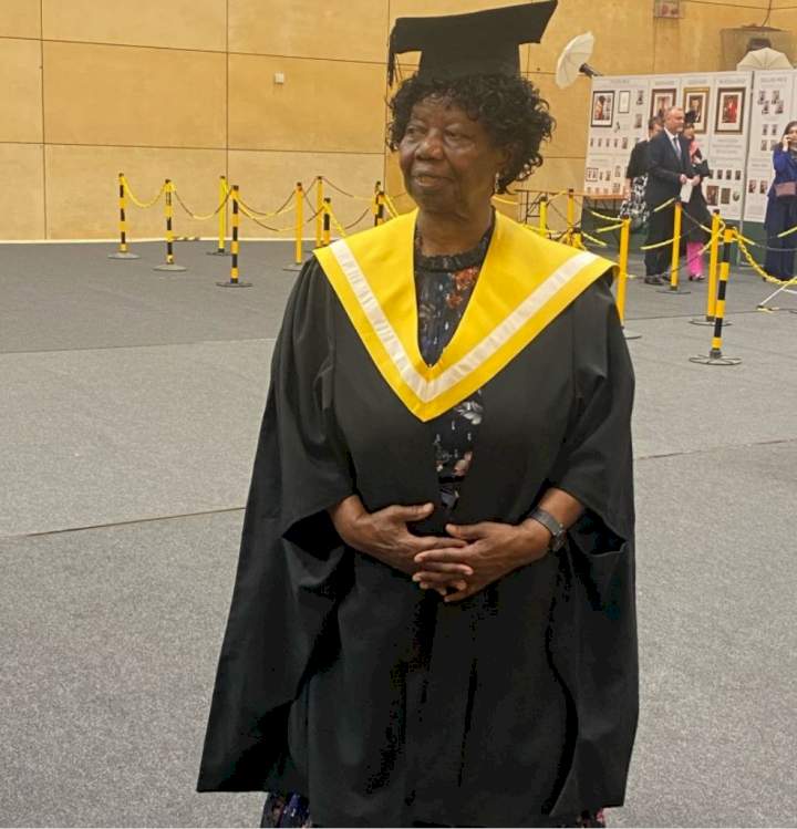 80-year-old great-grandmother bags MBA