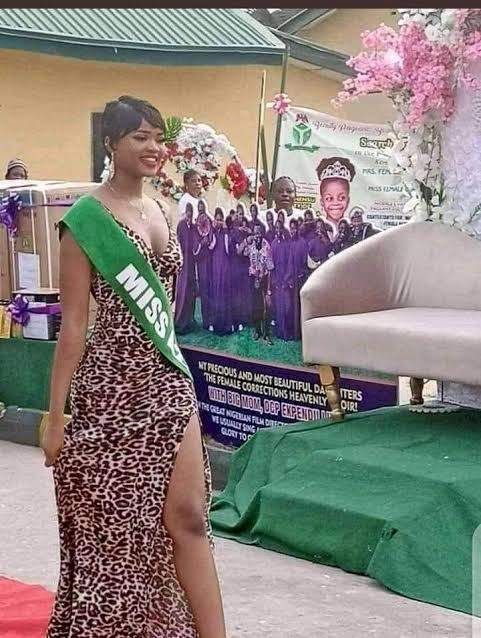 Moment alleged killer of Super TV boss, Chidinma showed off her runway skills during ‘Miss Cell 2022’ pageantry (Video)