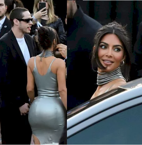 Kim Kardashian makes red carpet debut with Pete Davidson (photos)