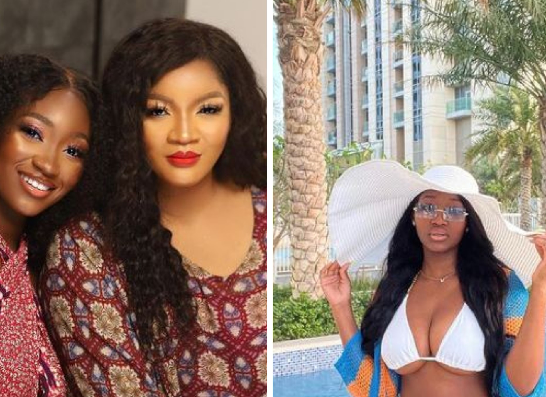 Omotola Jalade-Ekeinde reacts to her daughter’s bikini photos on IG