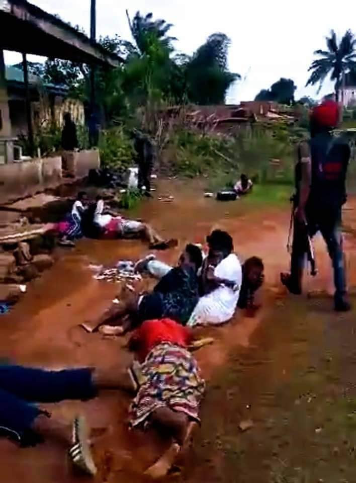 Unknown Gunmen Shoot INEC official at Imo Collection Center, beat others (Video)