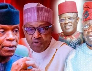 APC Ticket: President Buhari Speaks to Osinbajo, Tinubu, Amaechi, Others