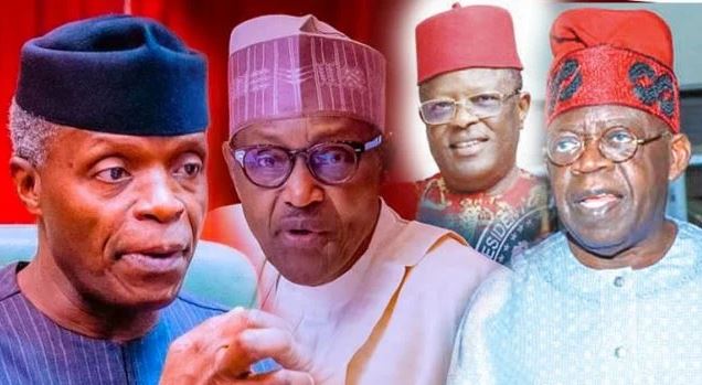 APC Ticket: President Buhari Speaks to Osinbajo, Tinubu, Amaechi, Others