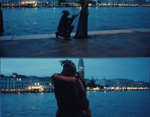 Love In The Air! Singer, Mr Eazi Proposes To Billionaire Daughter, Temi Otedola (Video)