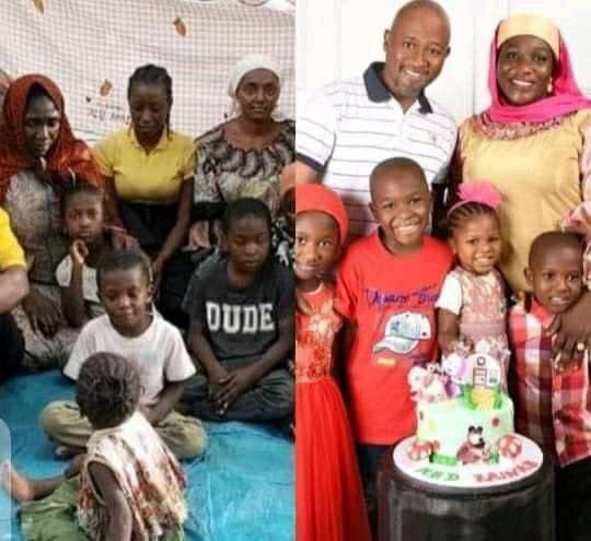 Abuja-Kaduna Train Attack: A Couple And Their Four Kids Seen In New Photos Released by Terrorists