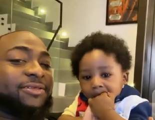 Davido declares son, Ifeanyi, an automatic billionaire