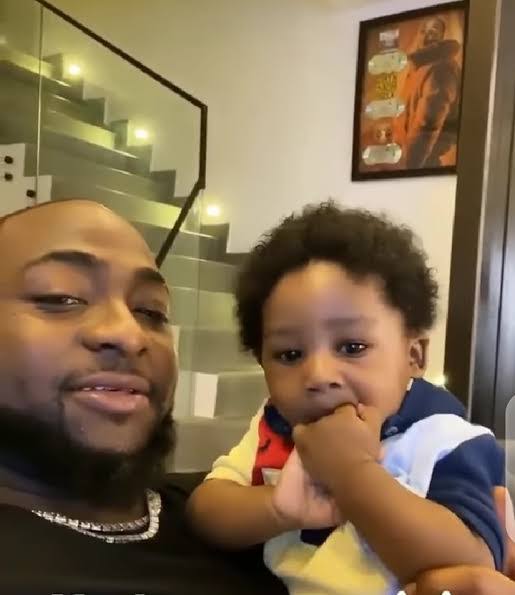 Davido declares son, Ifeanyi, an automatic billionaire