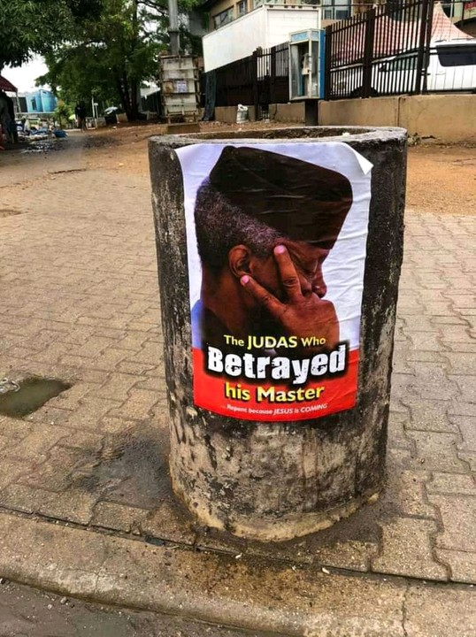 Group Behind ‘Judas Who Betrayed His Master Poster’ of VP Osinbajo Finally Discovered