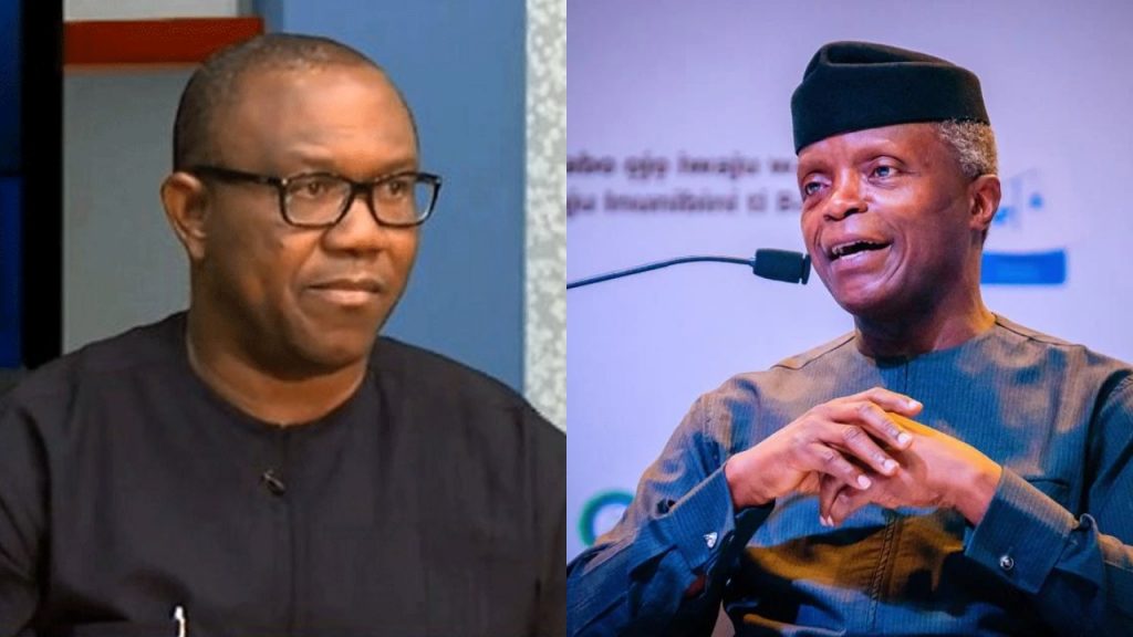 Only Peter Obi Can Face Osinbajo – Nigerians Debate Buhari’s Successor