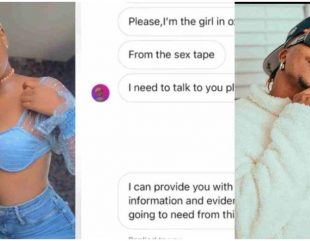 Lady in Oxlade’s leaked S3x-tape files defamation lawsuit against him, says she was disowned over the video