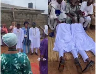 Nigerian Twins Marry Same Bride On The Same Day (Photo+Video)