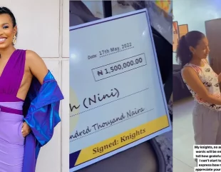 BBNaija star, Nini Singh receives N1.5 million from fans on her birthday