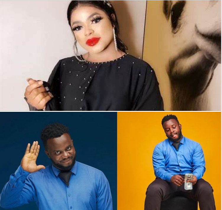 Bobrisky threatens comedian Sabinus after he addressed him as ‘senior man’