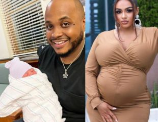 Davido’s Cousin, Sina Rambo And His Wife Welcomes Baby Girl (Photos)