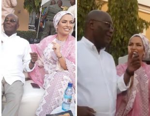 Atiku Abubakar Seen With His Moroccan Wife (Video)