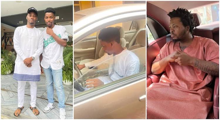 Popular Rapper, Olamide buys car for a fan several months after shunning his request.