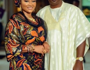 Eid-el-Fitr: Mercy Aigbe Shares New Loved-Up Photos With Her Husband