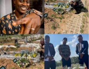 Tuface Pays Visit to Sound Sultan’s Grave In The US (Video)