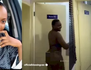 Liposuction: Netizens drag Blessing Okoro as she strips unclad in new video