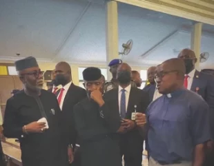 Osinbajo visits Owo church where over 50 persons including kids were massacred (photos/video)