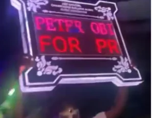 Peter Obi’s presidential campaign taken to a nightclub (video)