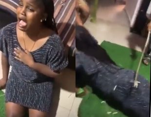 The lady who was flogged by her boyfriend claims that sending them to jail will make no difference (Video)