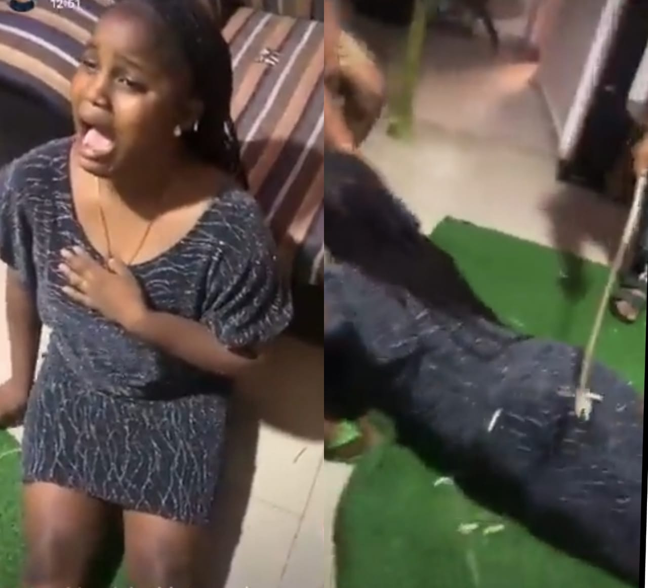 The lady who was flogged by her boyfriend claims that sending them to jail will make no difference (Video)