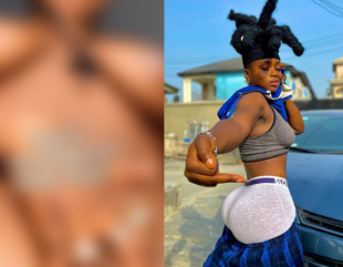 Popular Nigerian TikToker Black Chilly speaks out after dozens of her n*de videos leak online (video)