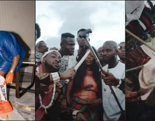 Nigerians spot Sabinus in a throwback music video, and Davido reacts