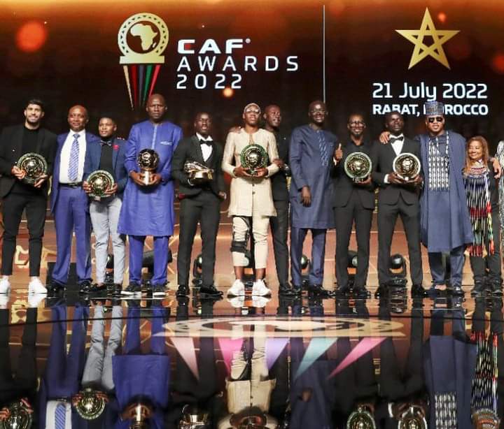 How Football Brought Tiwa Savage And Davido Together At The CAF Awards