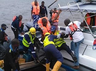 A 20-seater boat capsizes in Lagos, killing two female passengers