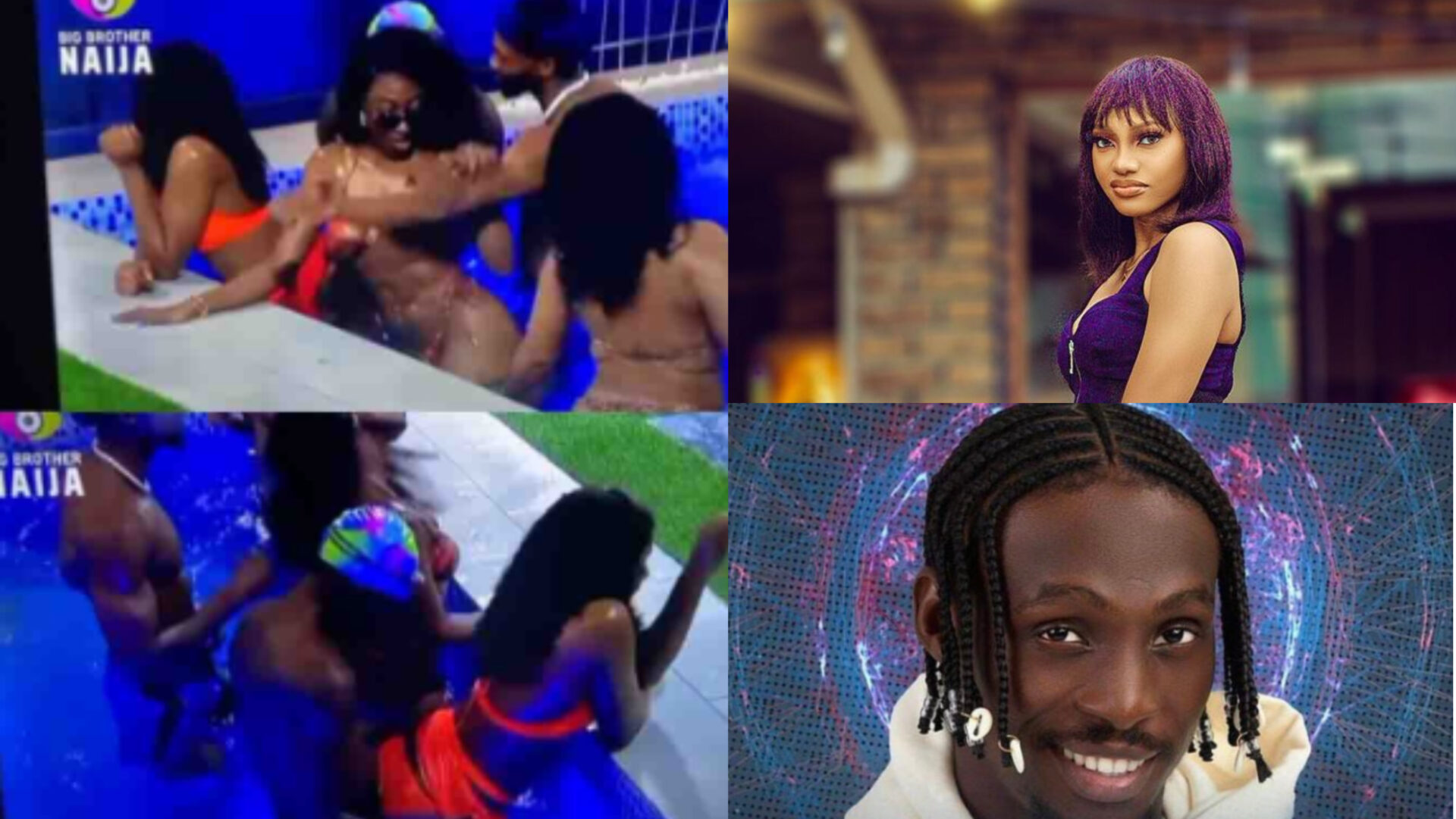 #BBNaija: Eloswag Gets Premium Rocking From Chomzy (Video)