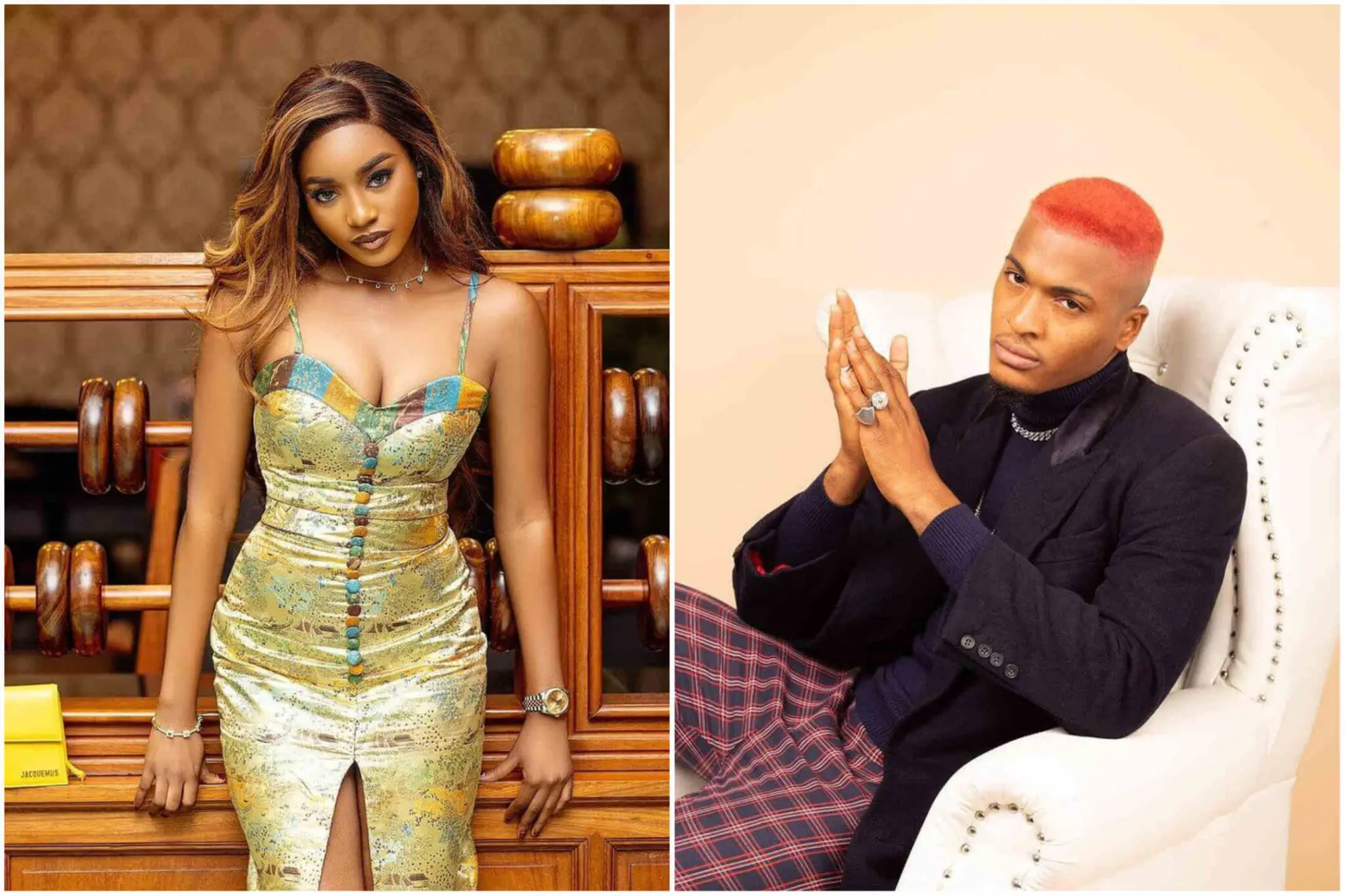 #BBNaija: Watch Video of Groovy and Beauty K!ss!ng Passionately In a Truth or Dare Game