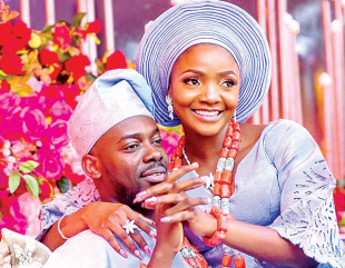 Adekunle Gold Gives His Wife, Simi And Daughter Millions in Jewellery (Video)