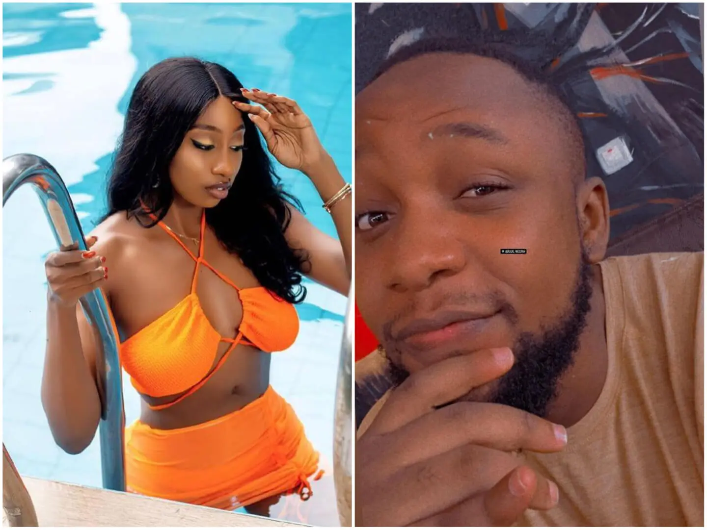 Watch Viral Video of Cyph and Doyin Kissing During #BBNaija Night Party