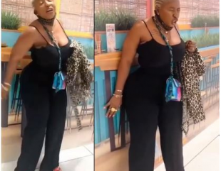 Nollywood Actress, Anita Joseph Creates A Scene As Her Man Remotely Controls Her Vibrator (Video)