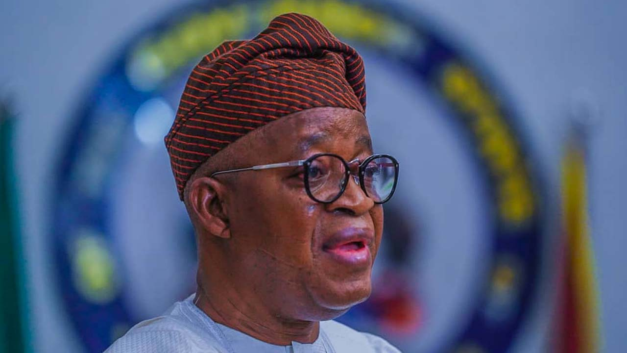 Oyetola Refuses to Congratulate Adeleke instead Sends Message To Security Officers