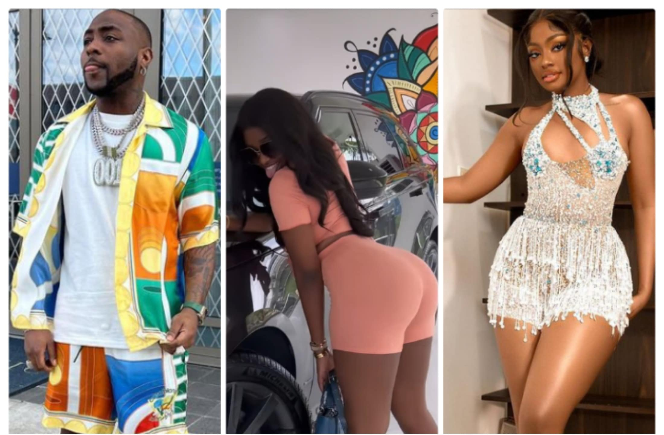 Davido and his rumoured girlfriend, Ama Reginald, part ways