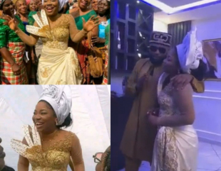 Gospel singer Mercy Chinwo’s wedding, captured in pictures and videos