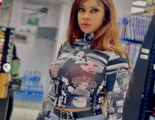 Angela Okorie Tattoos Son’s Face On Her Leg (Video)