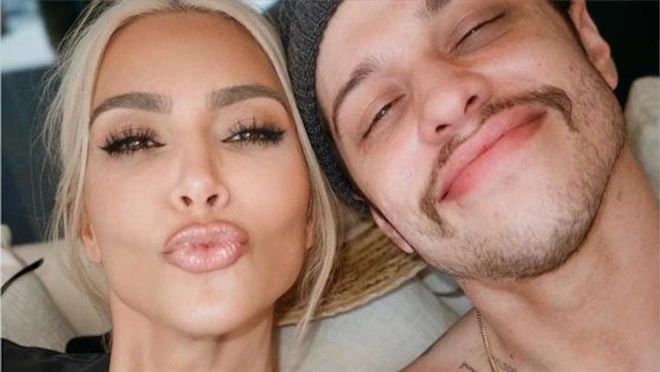 Kim Kardashian Posts Intimate Photos With Pete Davidson