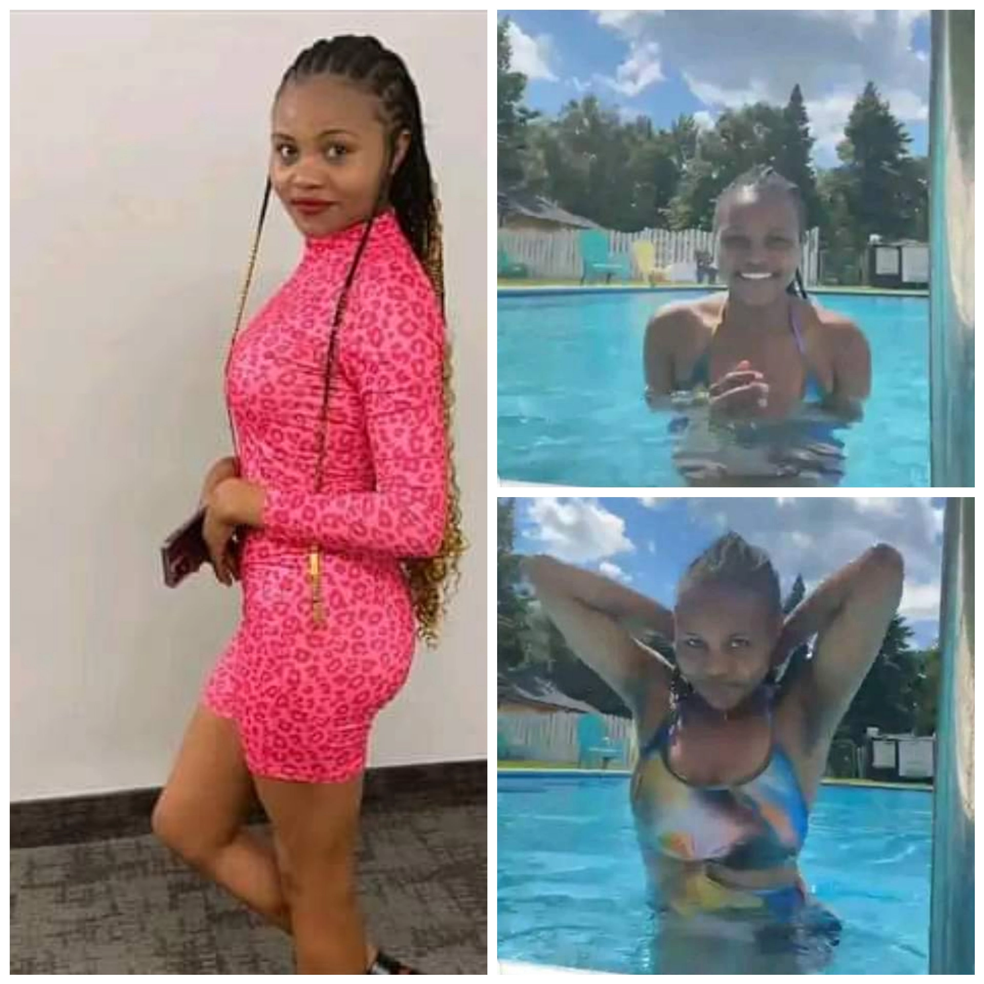 Kenyan lady drowns in Canada while live-streaming herself in a pool (video)