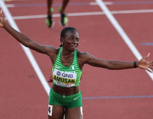 Tobi Amusan sets new record, wins gold at Commonwealth Games in the UK