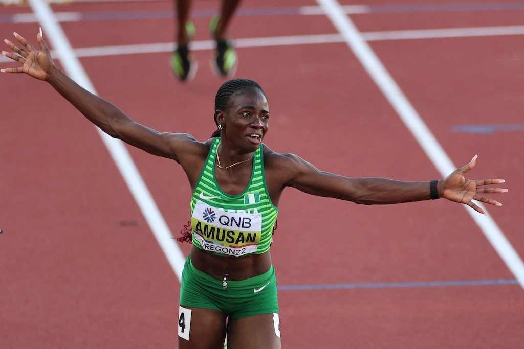 Tobi Amusan sets new record, wins gold at Commonwealth Games in the UK