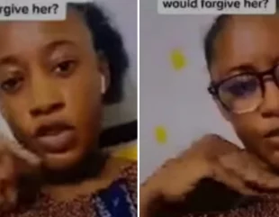 Lady who confessed to abroad husband about her infidelity, cries out as he demands divorce (Video)