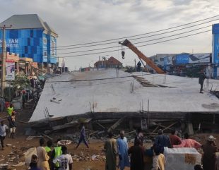 Building Under Construction Collapses In Kano Market