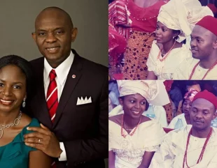 Tony Elumelu melts hearts with throwback photos from his traditional wedding