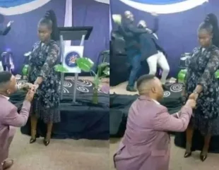 Junior pastor reportedly faints as senior pastor engages his girlfriend