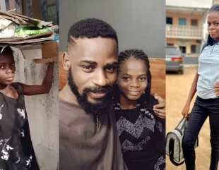 Tunde Onakoya shares transformation of a young girl he took out of a slum and enrolled in school